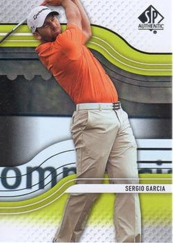 #15 Sergio Garcia - 2012 SP Authentic Golf