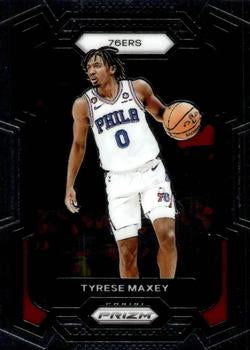 #15 Tyrese Maxey - Philadelphia 76ers - 2023-24 Panini Prizm Basketball