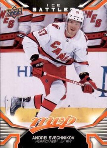 #15 Andrei Svechnikov - Carolina Hurricanes - 2022-23 Upper Deck MVP - Ice Battles Hockey