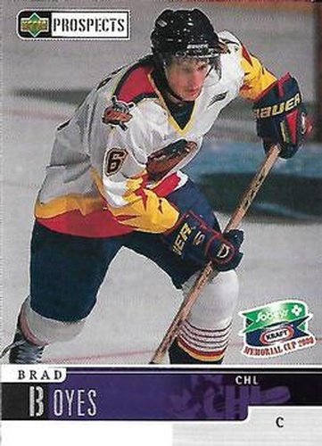 #15 Brad Boyes - Erie Otters - 1999-00 Upper Deck Sobeys Kraft Memorial Cup Hockey