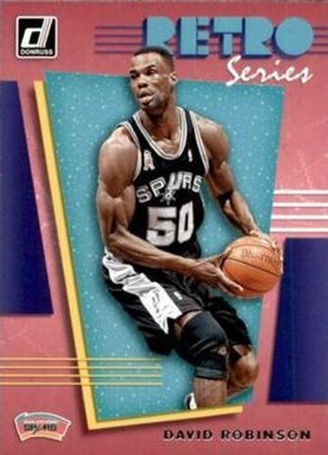 #15 David Robinson - San Antonio Spurs - 2019-20 Donruss - Retro Series Basketball