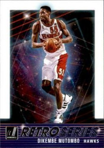 #15 Dikembe Mutombo - Atlanta Hawks - 2021-22 Donruss - Retro Series Basketball
