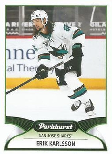 #15 Erik Karlsson - San Jose Sharks - 2021-22 Parkhurst Hockey