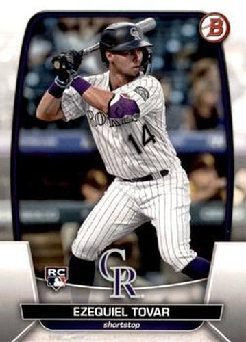 #15 Ezequiel Tovar - Colorado Rockies - 2023 Bowman Baseball