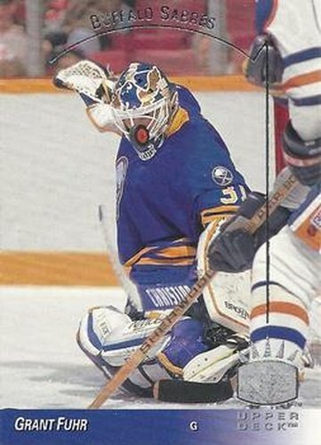 #15 Grant Fuhr - Buffalo Sabres - 1993-94 Upper Deck - SP Hockey