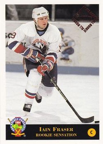 #15 Iain Fraser - Capital District Islanders - 1994 Classic Pro Hockey Prospects Hockey