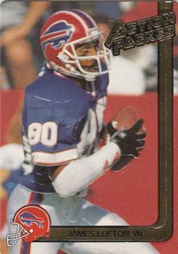 #15 James Lofton - Buffalo Bills - 1991 Action Packed Football