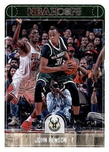 #15 John Henson - Milwaukee Bucks - 2017-18 Hoops Basketball