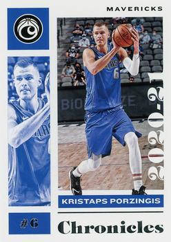 #15 Kristaps Porzingis - Dallas Mavericks - 2020-21 Panini Chronicles Basketball