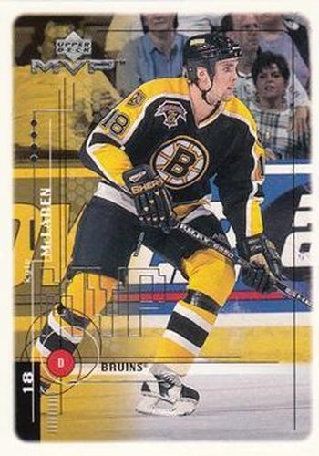 #15 Kyle McLaren - Boston Bruins - 1998-99 Upper Deck MVP Hockey