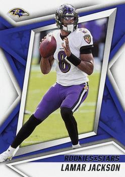 #15 Lamar Jackson - Baltimore Ravens - 2021 Panini Rookies & Stars Football