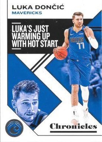 #15 Luka Doncic - Dallas Mavericks - 2019-20 Panini Chronicles Basketball