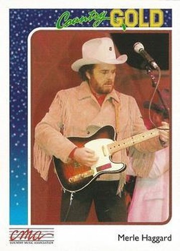 #15 Merle Haggard - 1992 Sterling Country Gold
