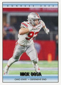 #15 Nick Bosa - Ohio State Buckeyes - 2022 Panini Chronicles Draft Picks - Donruss Retro Football