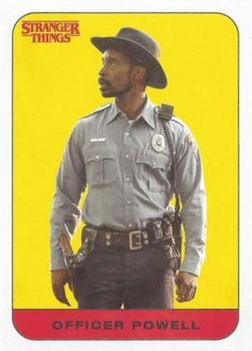 #15 Officer Powell - 2018 Topps Stranger Things - Character Stickers
