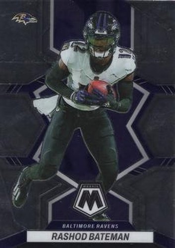 #15 Rashod Bateman - Baltimore Ravens - 2022 Panini Mosaic Football