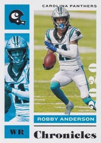#15 Robby Anderson - Carolina Panthers - 2020 Panini Chronicles Football