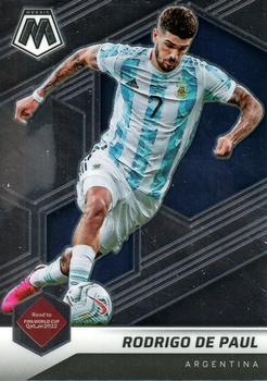 #15 Rodrigo de Paul - Argentina - 2021-22 Panini Mosaic Road to FIFA World Cup Soccer