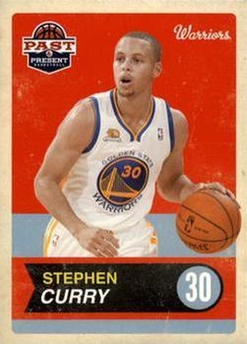 #15 Stephen Curry - Golden State Warriors - 2011-12 Panini Past & Present Basketball