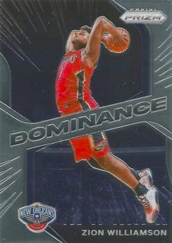 #15 Zion Williamson - New Orleans Pelicans - 2020-21 Panini Prizm - Dominance Basketball