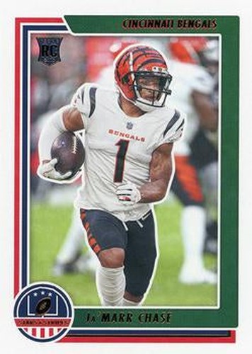 #STS-JCH Ja'Marr Chase - Cincinnati Bengals - 2021 Panini Chronicles - Stars and Stripes Football