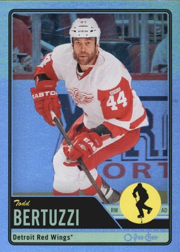 #15 Todd Bertuzzi - Detroit Red Wings - 2012-13 O-Pee-Chee - Rainbow Hockey