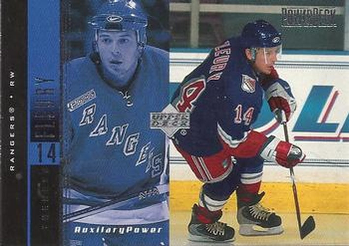 #AUX15 Theoren Fleury - New York Rangers - 1999-00 Upper Deck PowerDeck - Auxiliary Hockey