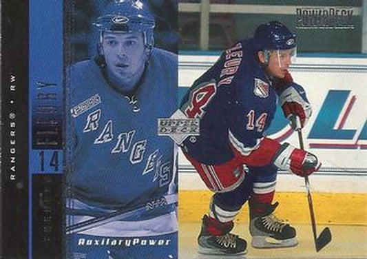#AUX15 Theoren Fleury - New York Rangers - 1999-00 Upper Deck PowerDeck - Auxiliary Hockey