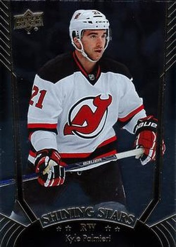 #SS-15 Kyle Palmieri - New Jersey Devils - 2016-17 Upper Deck - Shining Stars Hockey