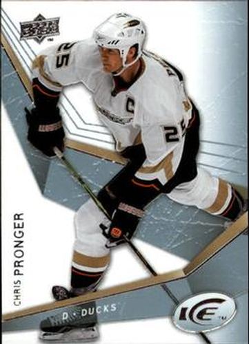 #15 Chris Pronger - Anaheim Ducks - 2008-09 Upper Deck Ice Hockey