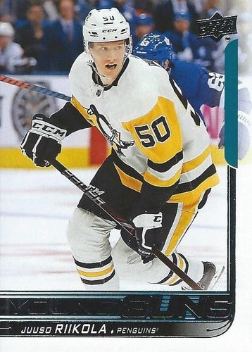 #515 Juuso Riikola - Pittsburgh Penguins - 2018-19 Upper Deck Hockey