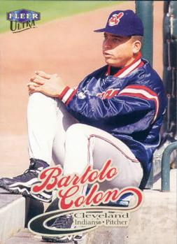 #15 Bartolo Colon - Cleveland Indians - 1999 Ultra Baseball