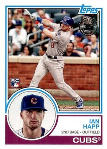 #83-15 Ian Happ - Chicago Cubs - 2018 Topps - 1983 Topps Baseball 35th Anniversary Baseball