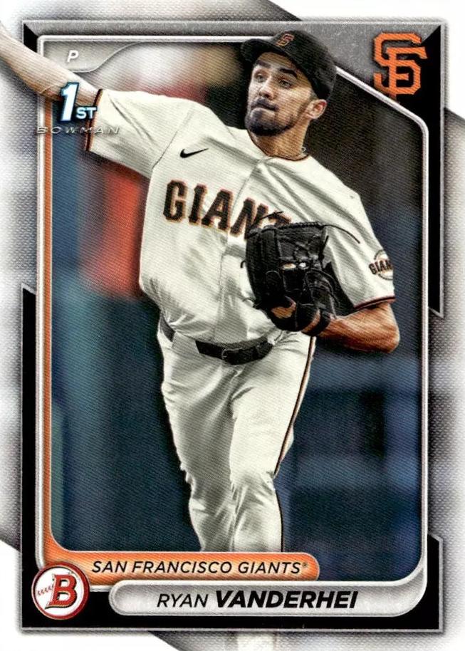 #BP-15 Ryan Vanderhei - San Francisco Giants - 2024 Bowman - Prospects Baseball