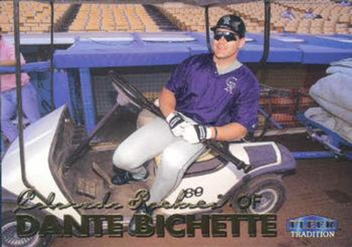 #15 Dante Bichette - Colorado Rockies - 1999 Fleer Tradition Baseball