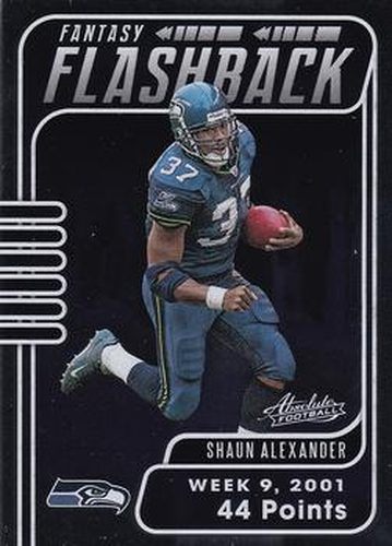 #FF-SA Shaun Alexander - Seattle Seahawks - 2020 Panini Absolute - Fantasy Flashback Football