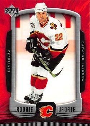 #15 Daymond Langkow - Calgary Flames - 2005-06 Upper Deck Rookie Update Hockey
