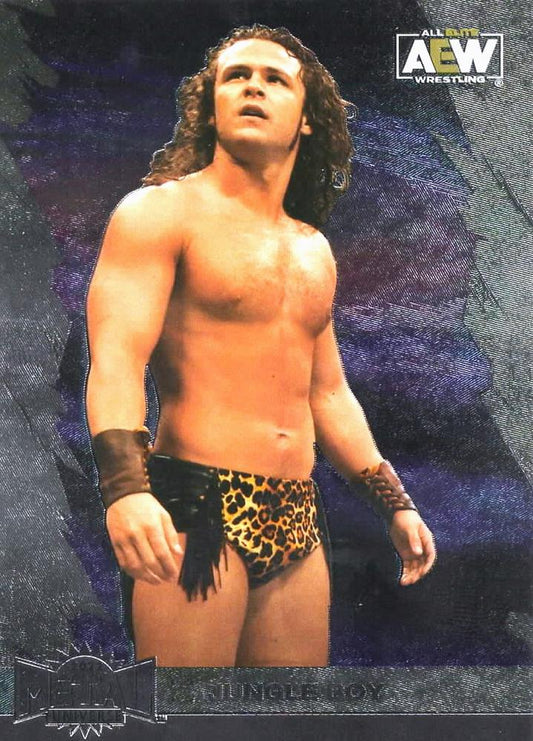 #15 Jungle Boy - 2022 SkyBox Metal Universe AEW Wrestling
