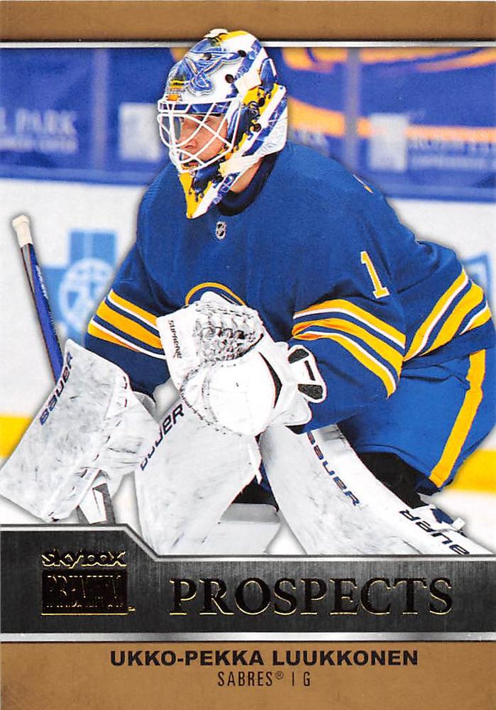 #PP-15 Ukko-Pekka Luukkonen - Buffalo Sabres - 2021-22 SkyBox Metal Universe - Skybox Premium Prospects Hockey
