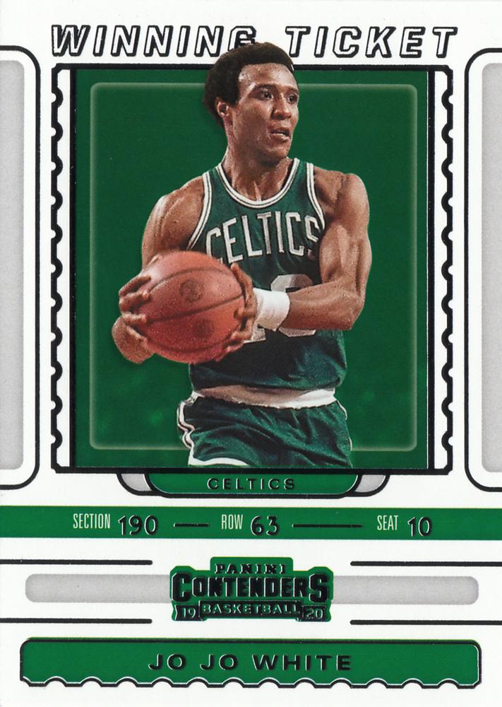 #15 Jo Jo White - Boston Celtics - 2019-20 Panini Contenders - Winning Ticket Basketball