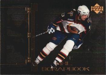 #SB-15 Patrik Stefan - Atlanta Thrashers - 1999-00 Upper Deck - NHL Scrapbook Hockey