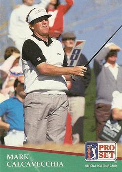 #160 Mark Calcavecchia - 1991 Pro Set PGA Tour Golf
