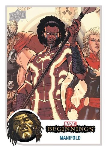 #160 Manifold - 2022 Upper Deck Marvel Beginnings