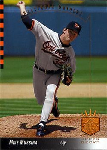 #160 Mike Mussina - Baltimore Orioles - 1993 SP Baseball