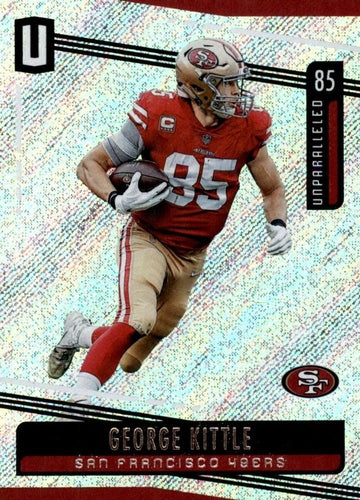 #160 George Kittle - San Francisco 49ers - 2019 Panini Unparalleled Football