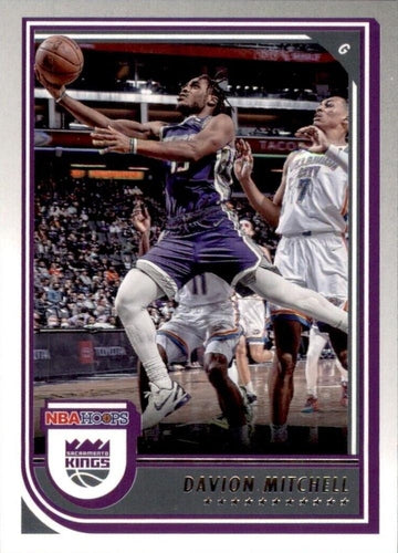 #160 Davion Mitchell - Sacramento Kings - 2022-23 Hoops Basketball