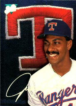 #160 Juan Gonzalez - Texas Rangers - 1993 Studio Baseball
