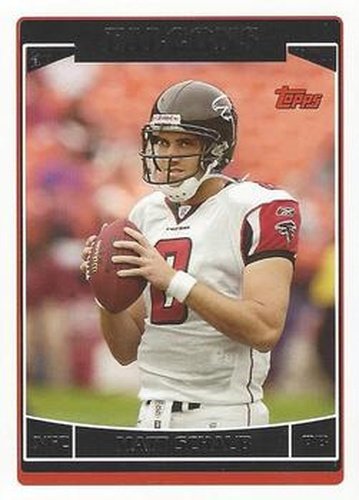 #160 Matt Schaub - Atlanta Falcons - 2006 Topps Football