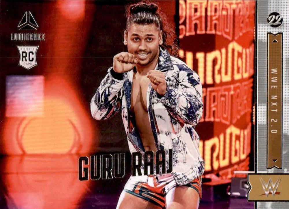 #160 Guru Raaj - 2022 Panini Chronicles WWE Wrestling