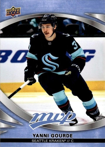 #160 Yanni Gourde - Seattle Kraken - 2023-24 Upper Deck MVP - Ice Battles Hockey